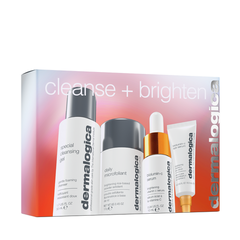 Cleanse + Brighten Set (4 travel-size)